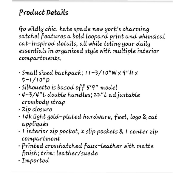 Kate Spade Satchel - Picture 6 of 6